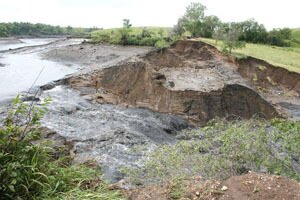 rose hill dam failure - flooding