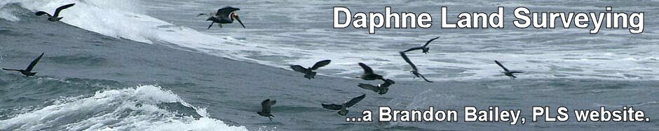 Daphne Land Surveying - Brandon Bailey header